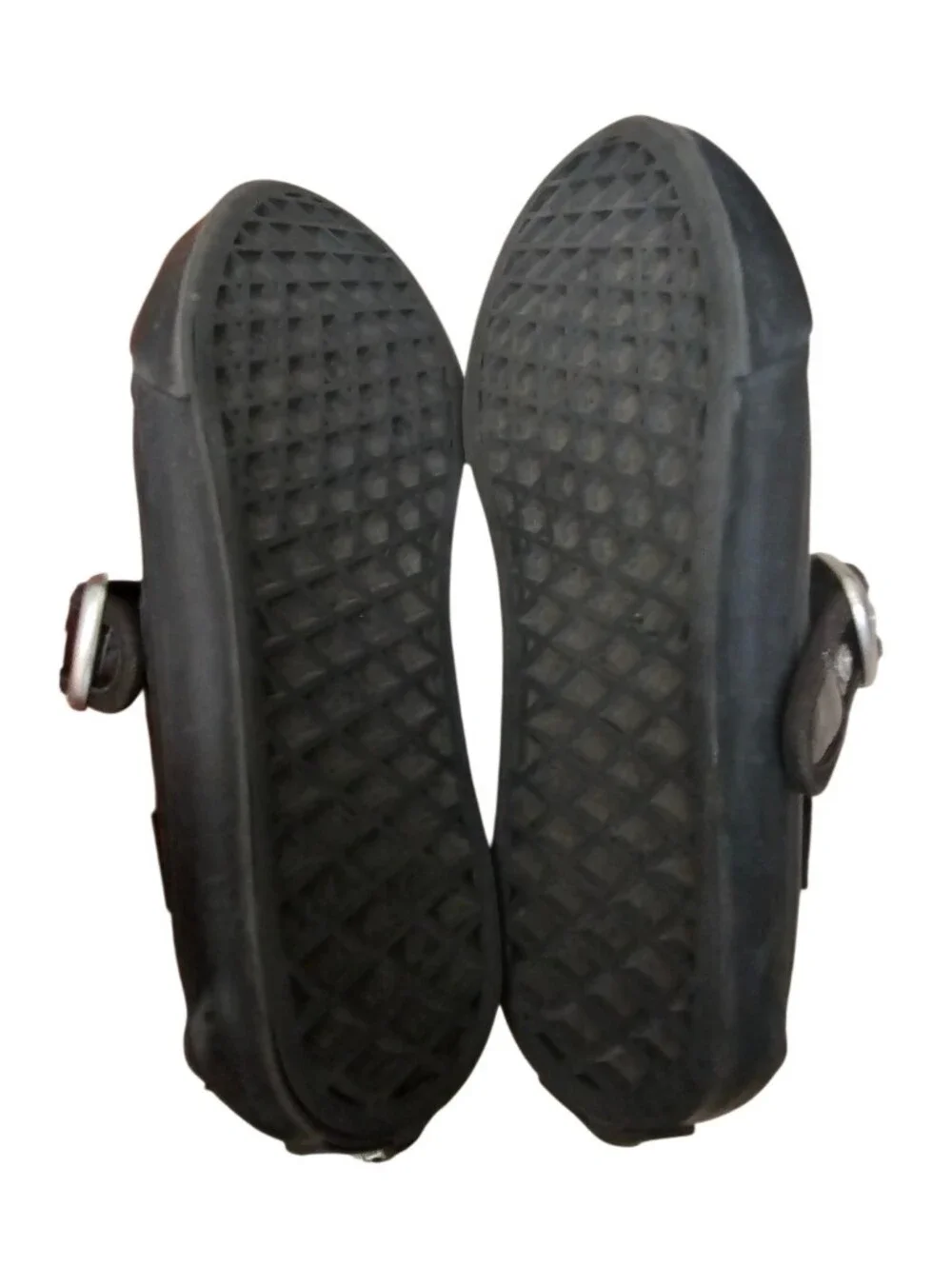 Vans Kids Black Patent Mary Jane Shoes